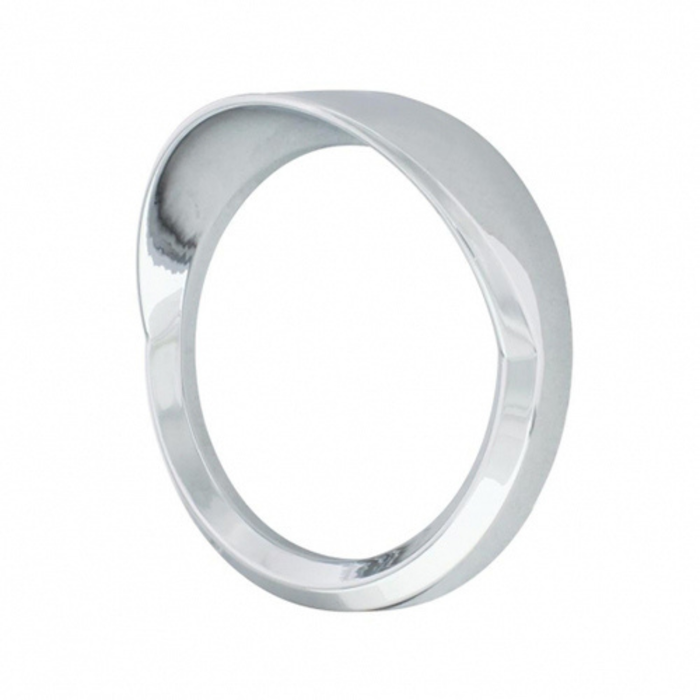 Chrome Speed Tachometer Gauge Bezel with Visor | Freightliner Cascadia 2008-2017 | Chrome | United Pacific