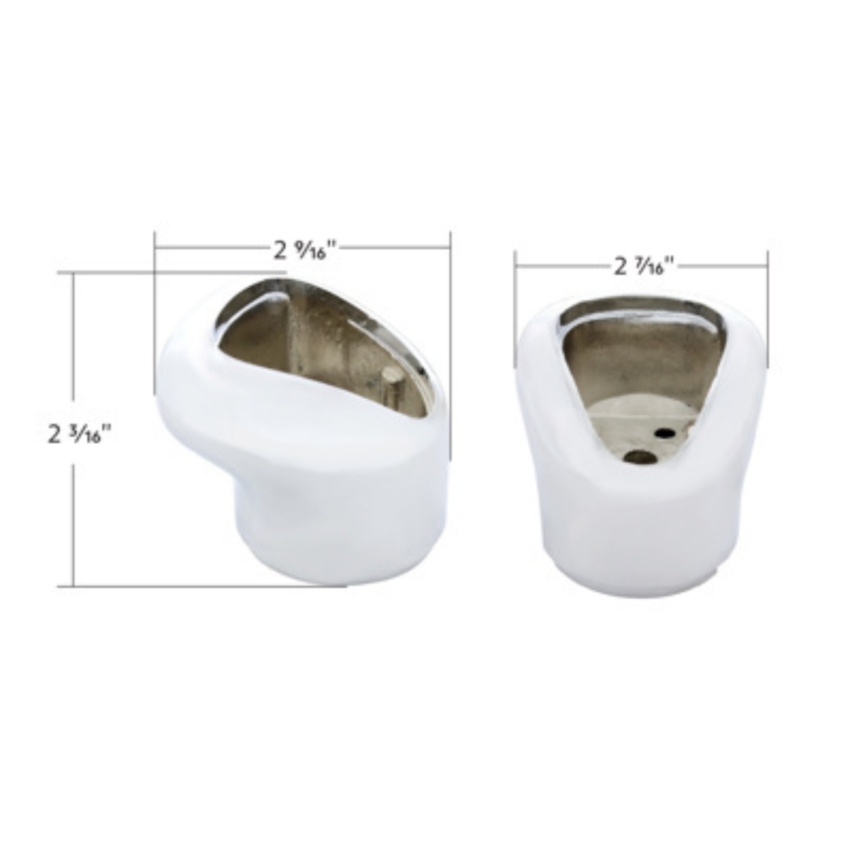 Gearshift Knob | 9/10 Speed Eaton Fuller | Chrome | United Pacific