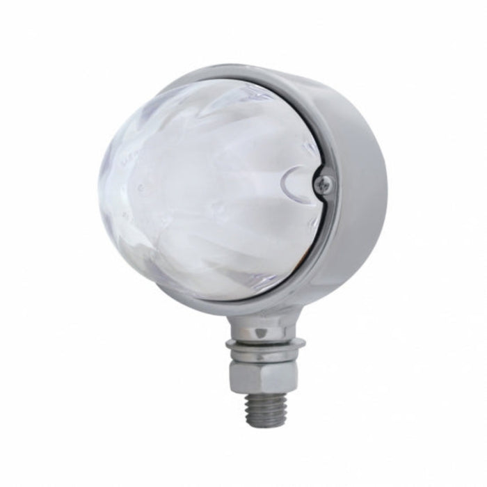 GloLight Single Face Pedestal Light | Chrome Housing 304 Stainless | United Pacific