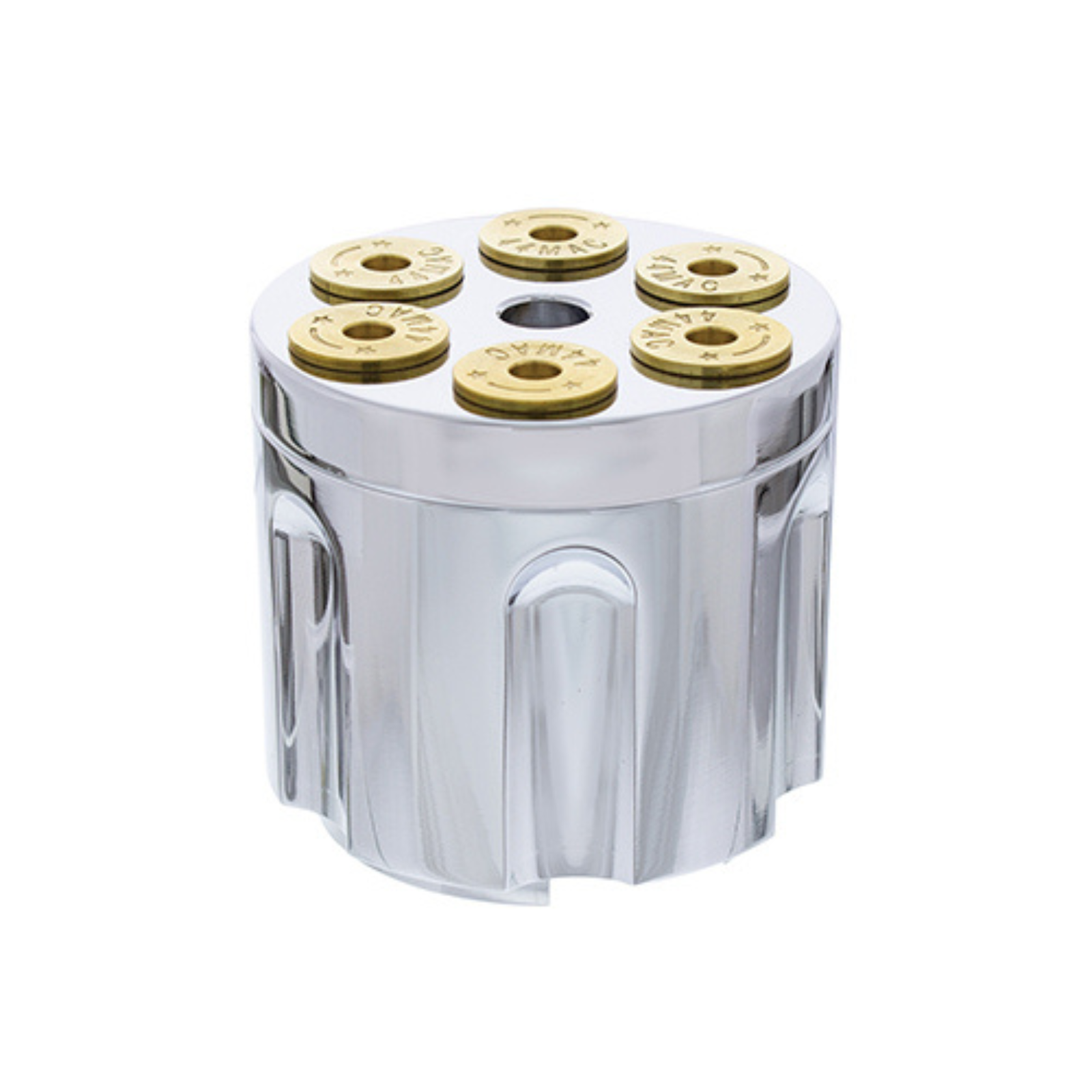 un Cylinder 9/10 Speed Gearshift Knob | Chrome Finish | Solid Aluminum Construction | United Pacific