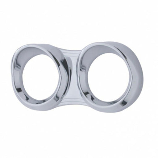 Horizontal Gauge Cluster Bezel with Visor 2 Gauge | United Pacific