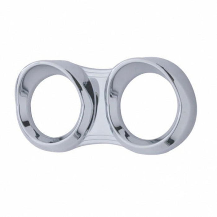 Horizontal Gauge Cluster Bezel with Visor 2 Gauge | United Pacific