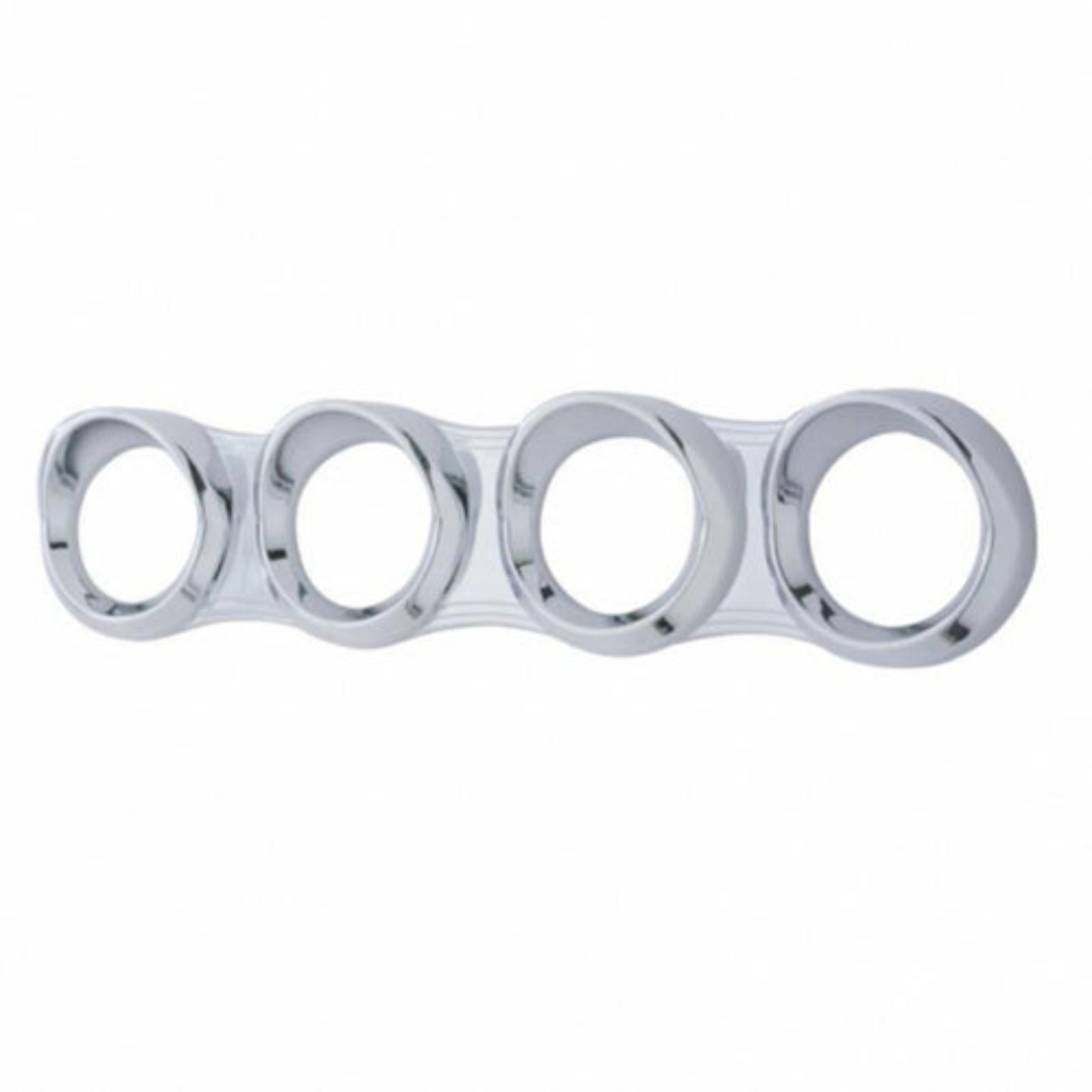 Horizontal Gauge Cluster Bezel with Visor 4 Gauge | United Pacific