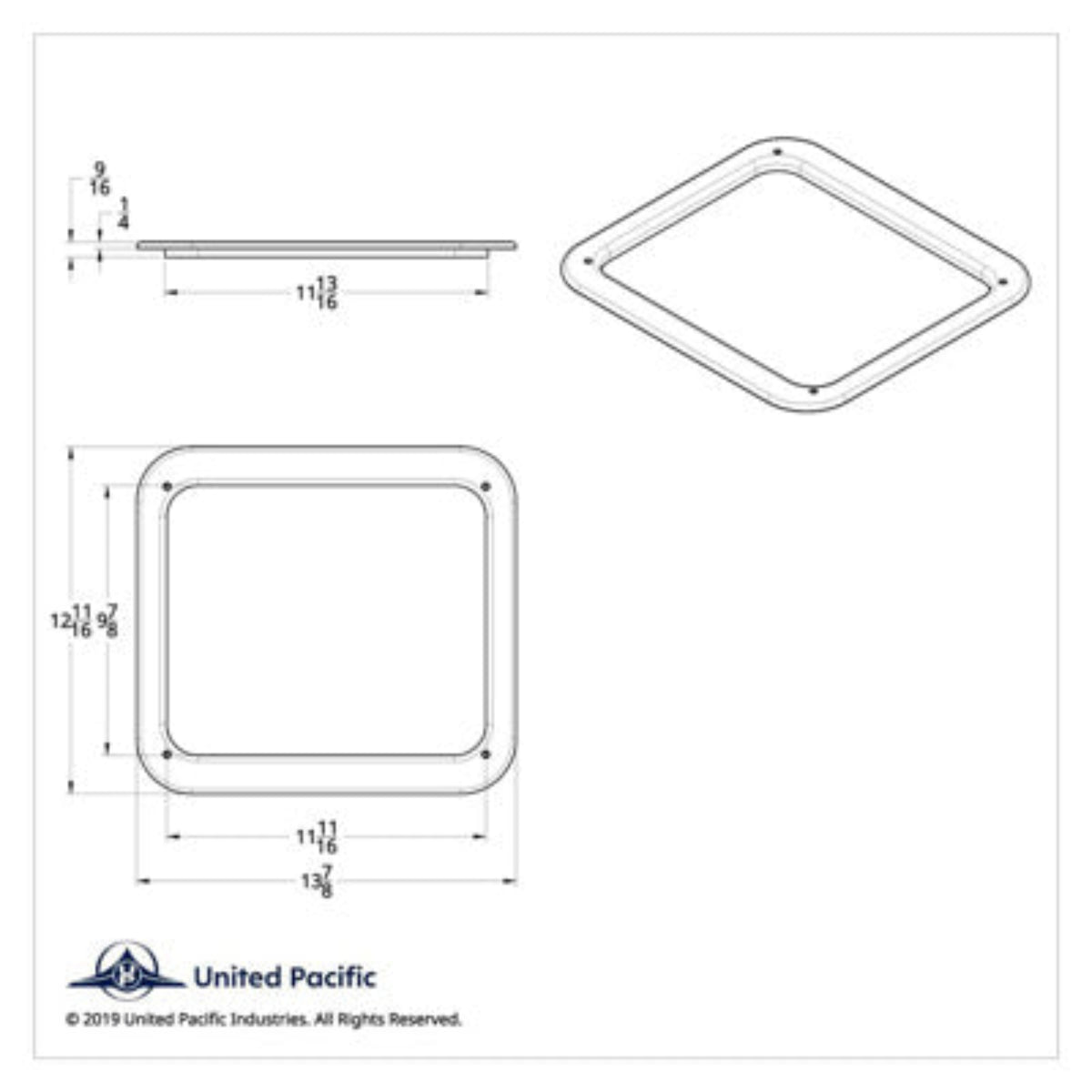 Interior Daylight Door View Window Trim Kenworth | United Pacific