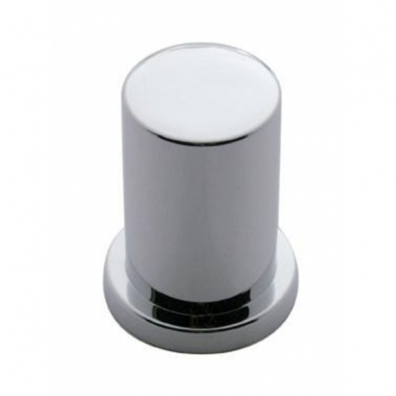 1" × 1-7/8" International Chrome Hulk Bolt Cover | With Flange | United Pacific