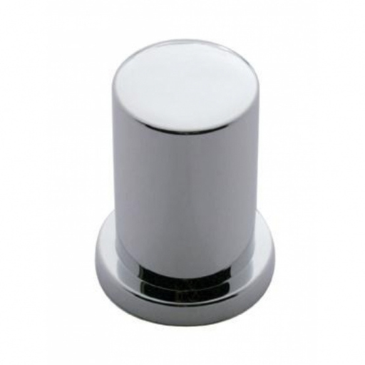 1" × 1-7/8" International Chrome Hulk Bolt Cover | With Flange | United Pacific