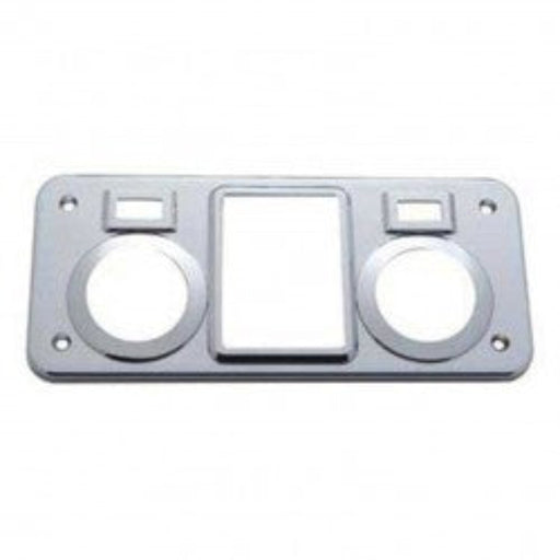 Kenworth Rectangular Dome Map Light Cover Chrome Plastic | United Pacific