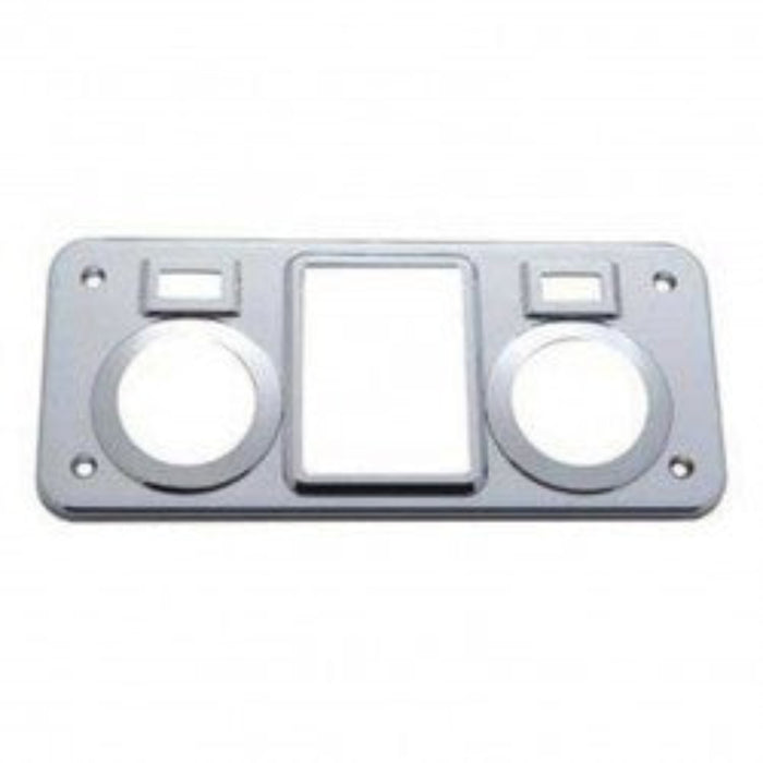 Kenworth Rectangular Dome Map Light Cover Chrome Plastic | United Pacific