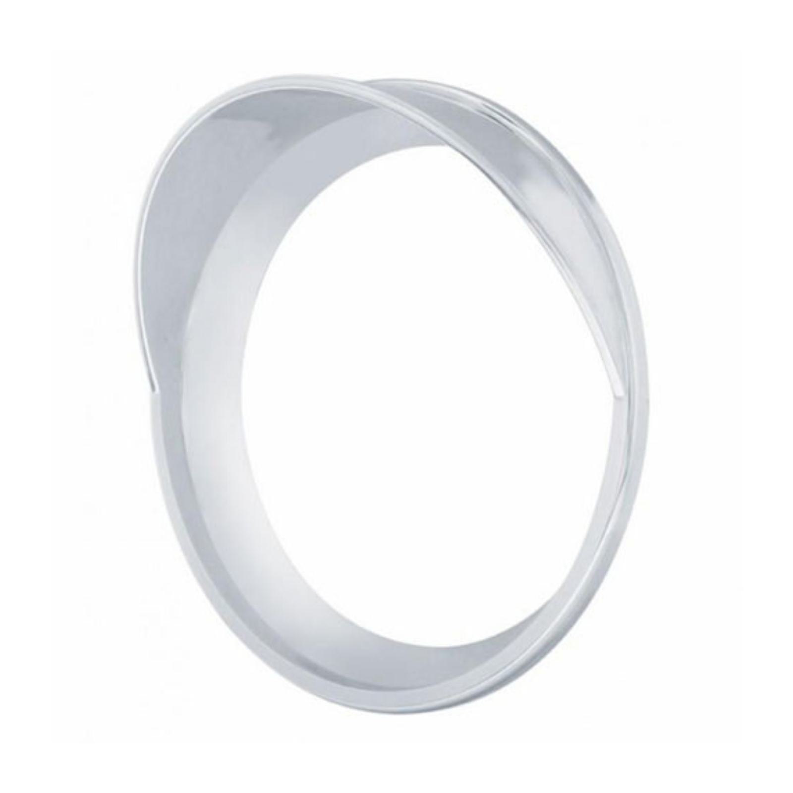 Large Gauge Bezel with Visor for Kenworth 2006+ | Chrome | United Pacific