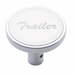 Long Air Valve Knob | Stainless Plaque Cursive Script Trailer | United Pacific