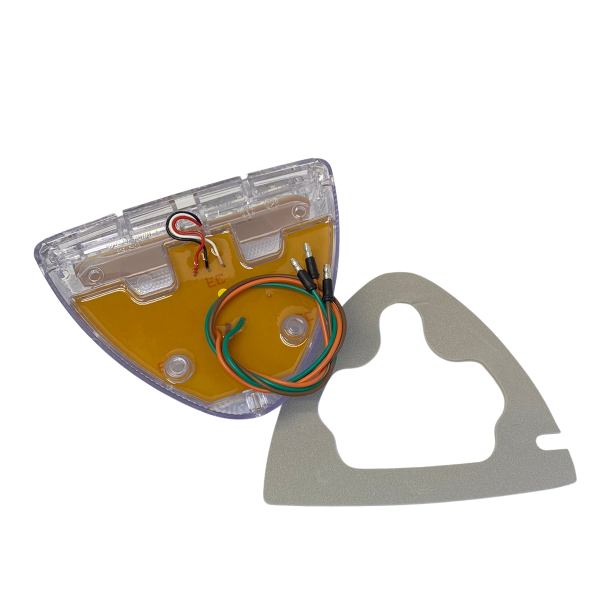 Low Profile Turn Signal Light | Clear Lens Amber LED | Peterbilt 379 378 357 | United Pacific