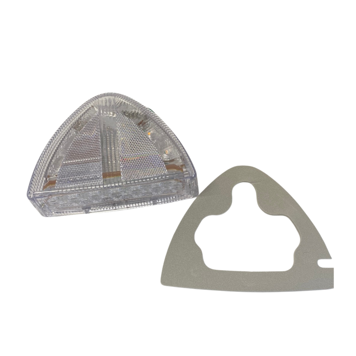 Low Profile Turn Signal Light | Clear Lens Amber LED | Peterbilt 379 378 357 | United Pacific