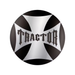 Maltese Cross Air Valve Knob Sticker | Black Tractor | United Pacific