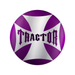 Maltese Cross Air Valve Knob Sticker | Purple Tractor | United Pacific