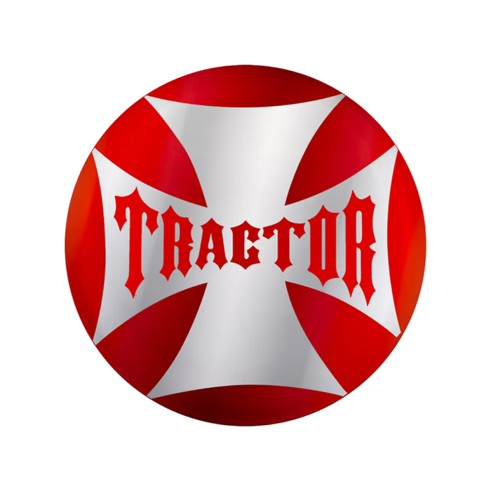 Maltese Cross Air Valve Knob Sticker | Red Tractor | United Pacific