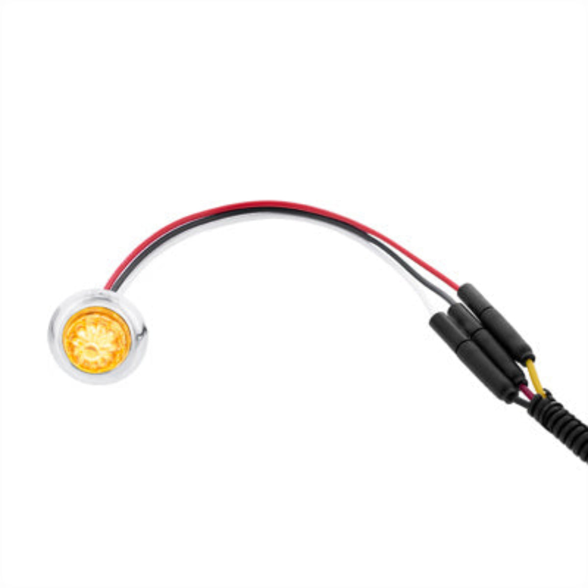 Dual Function Mini Watermelon LED Light Amber Clear | United Pacific