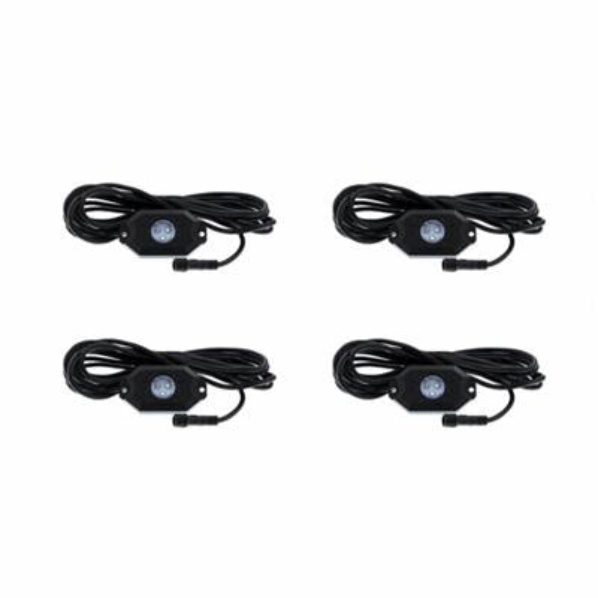 4 Piece Multi Color LED Rock Light Kit with Bluetooth Control | United Pacific