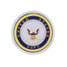 Navy Medallion Air Valve Knob | United Pacific