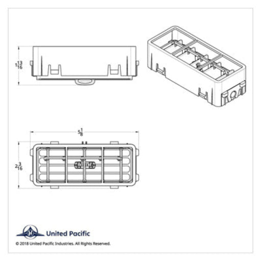 Passenger Side Chrome A/C Vent for Kenworth 2006+ | United Pacific