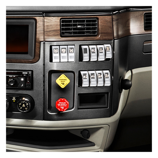 Peterbilt 579 Rocker Switch Cover | Chrome | United Pacific