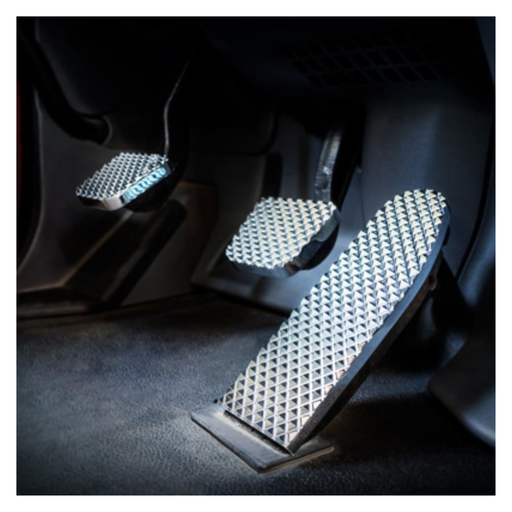 Chrome Diamond Pedal Set Peterbilt 2014+ | United Pacific