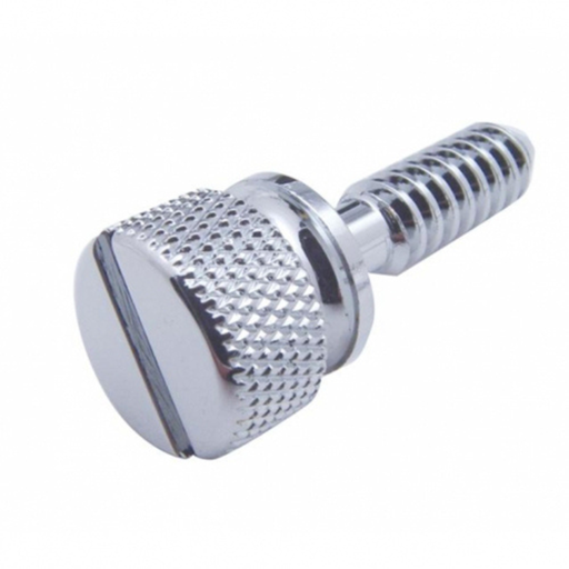 Peterbilt Dash Screw 1/4"-20 Knurled Chrome Head 14-Pack | United Pacific