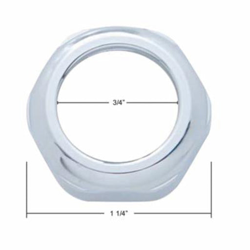 Peterbilt Key Switch Face Nut | United Pacific