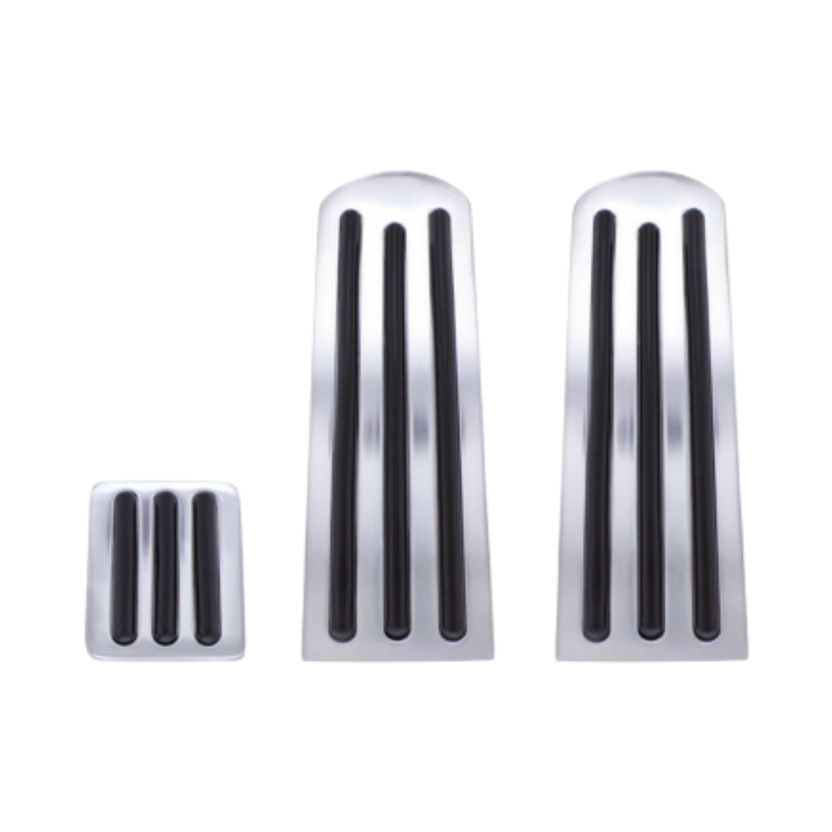 Peterbilt Pedal Set Chrome with Black Insert | United Pacific