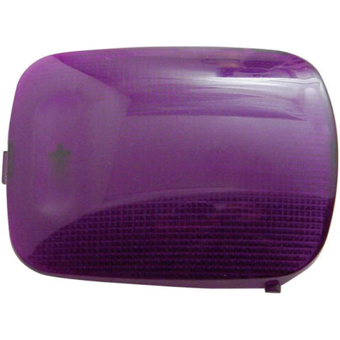 Rectangular Dome Light Lens | Purple | Peterbilt | United Pacific