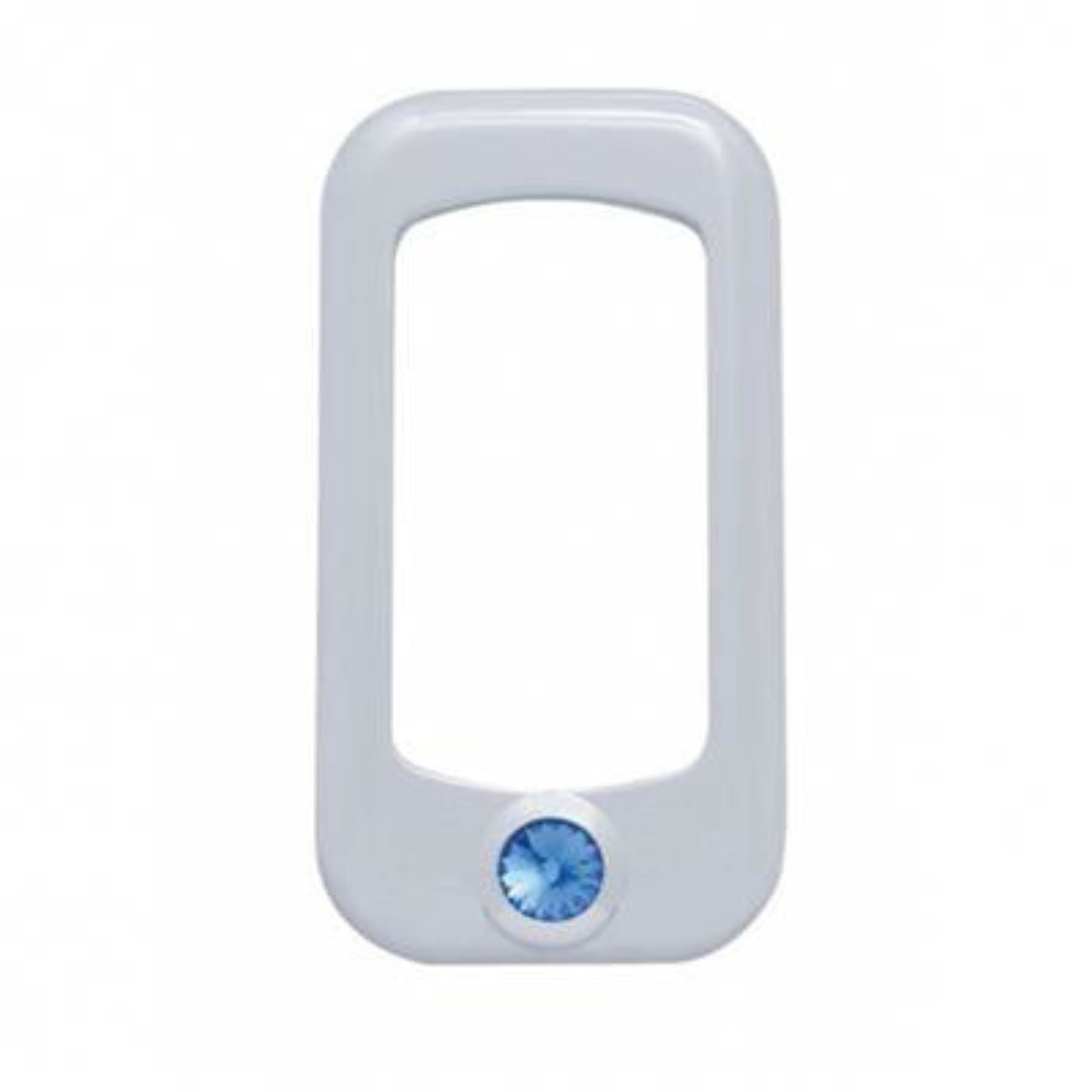 Rocker Switch Bezel Blue Crystal 3 Pack | United Pacific