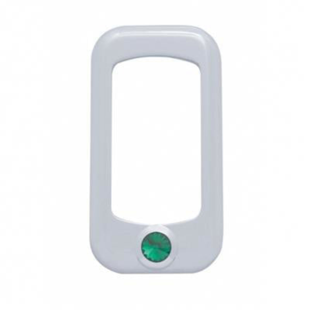 Rocker Switch Bezel Green Crystal 3 Pack | United Pacific