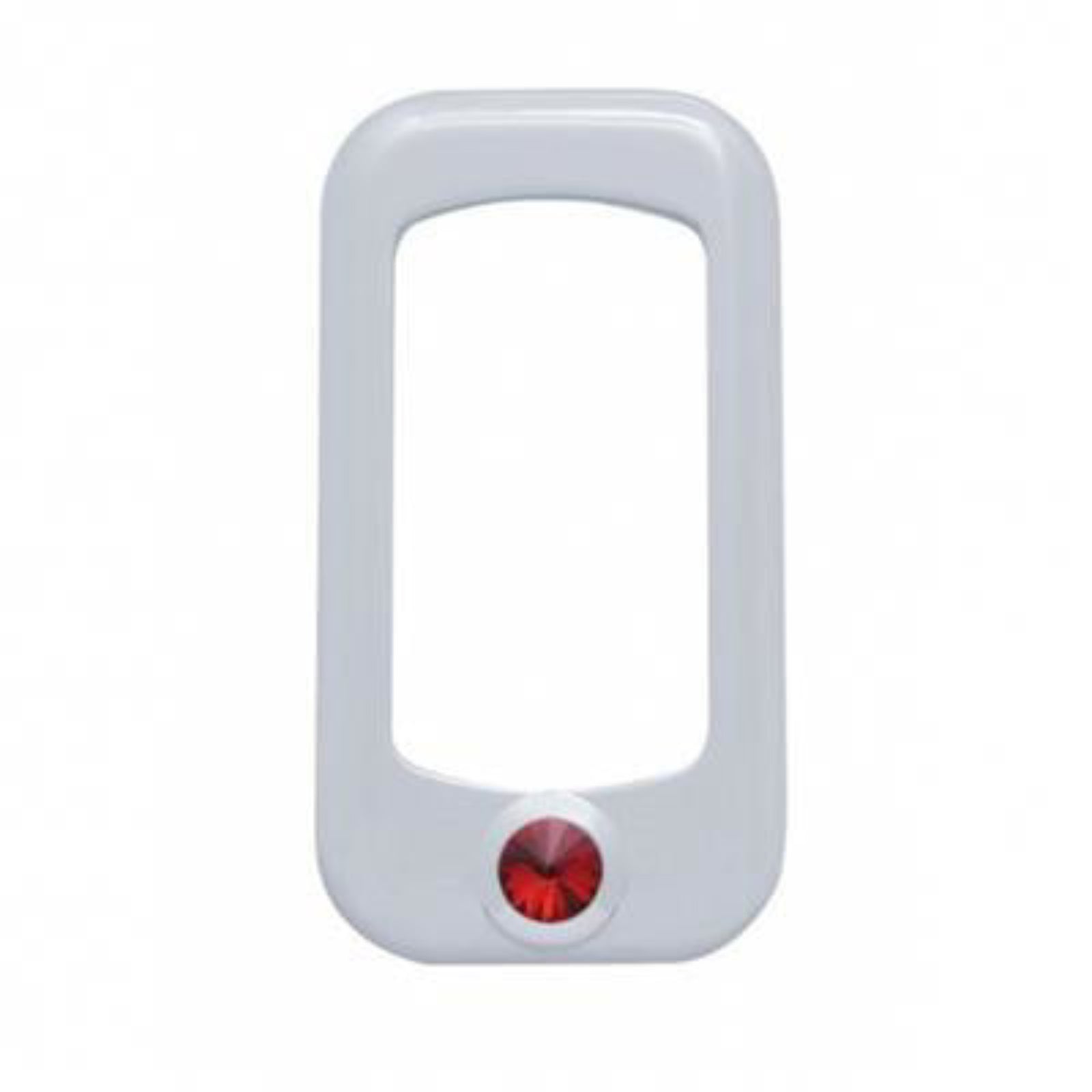 Rocker Switch Bezel White Crystal 3 Pack | United Pacific