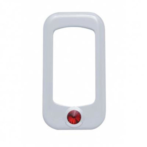 Rocker Switch Bezel Red Crystal 3 Pack | United Pacific
