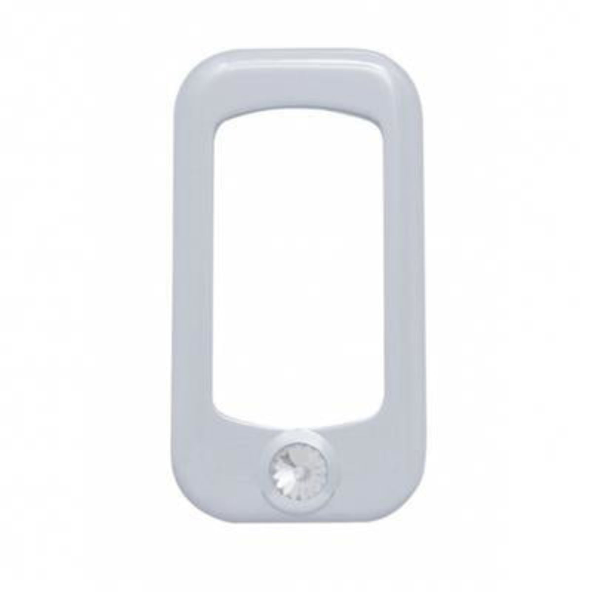 Rocker Switch Bezel White Crystal 3 Pack | United Pacific