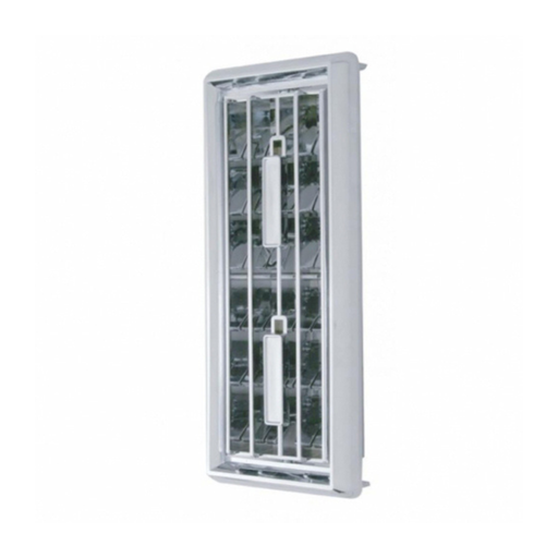 Sleeper A/C Vent for Kenworth | Chrome Plastic Replacement | United Pacific