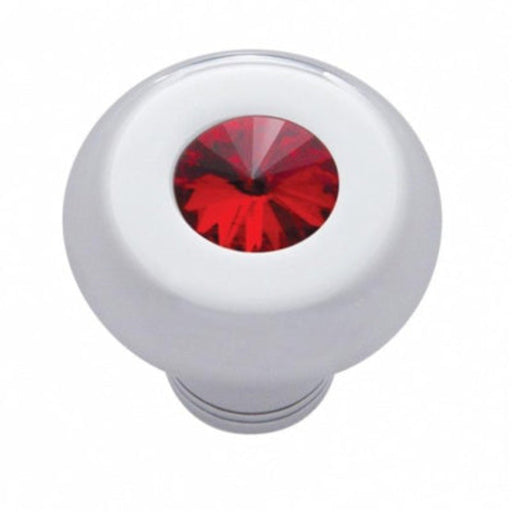 Small Deluxe Dash Knob with Red Crystal | United Pacific