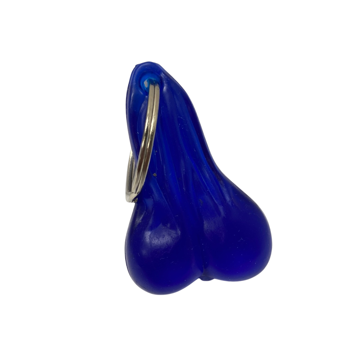 Small Rubber Balls Novelty Keychain | Blue | United Pacific