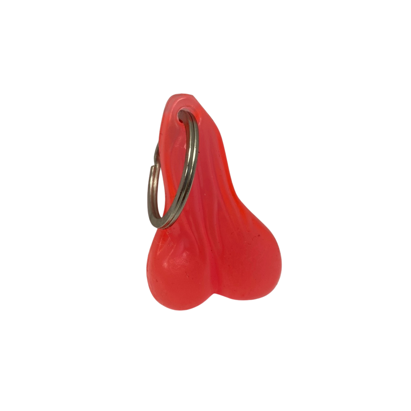 Small Rubber Balls Novelty Keychain | Pink | United Pacific