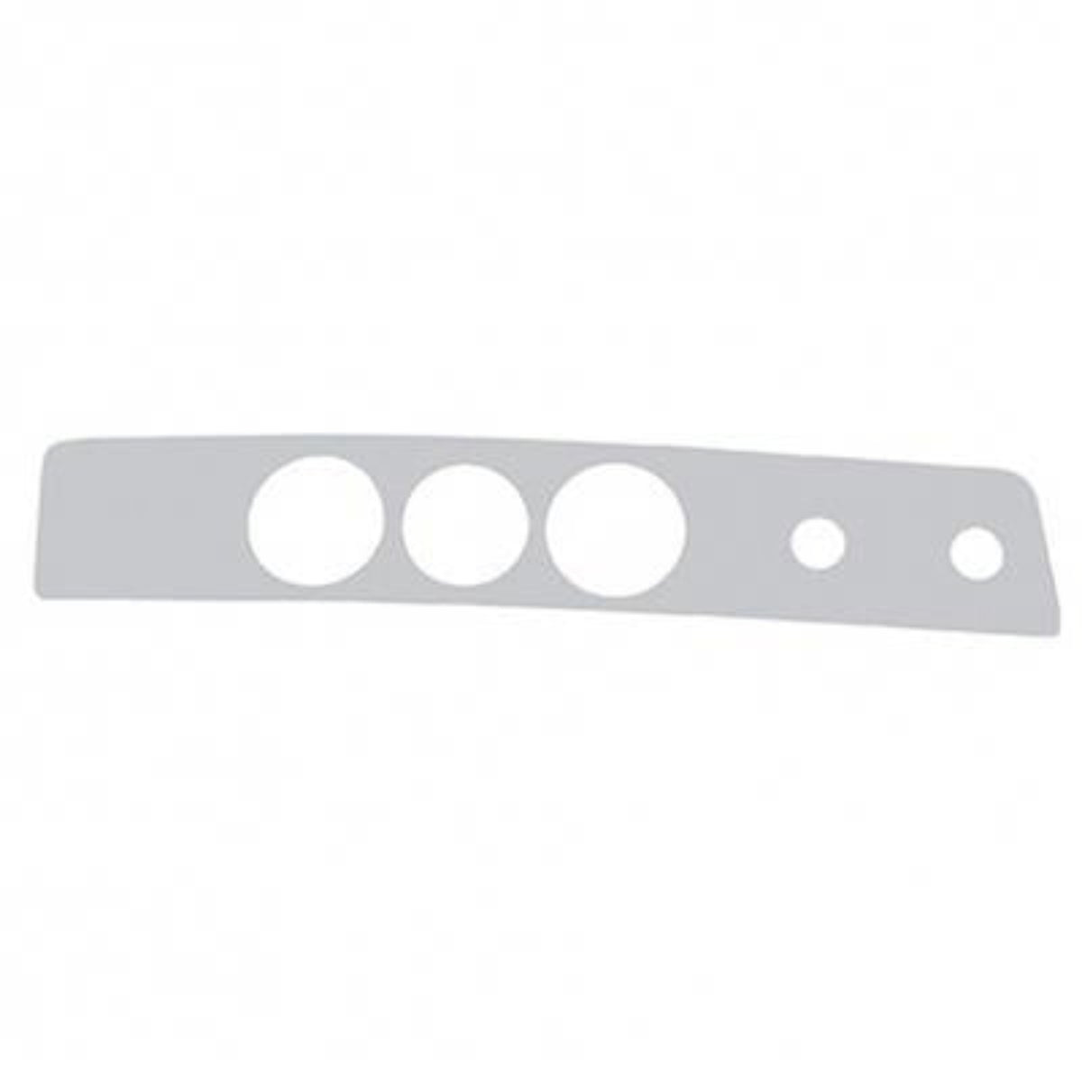 Stainless A/C Dash Panel Trim Kenworth 2006+ | United Pacific