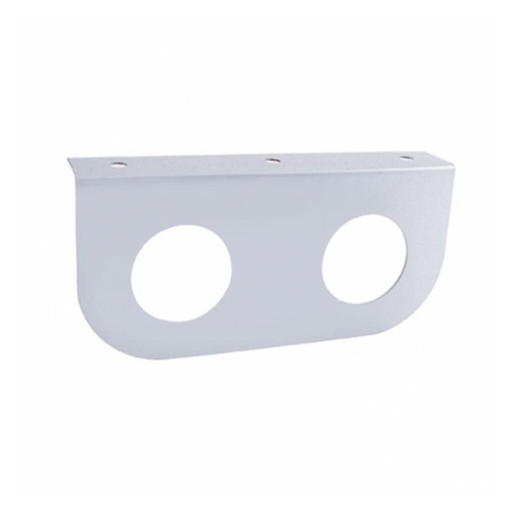 Stainless Light Bracket | Double 2" Light Cutouts | United Pacific