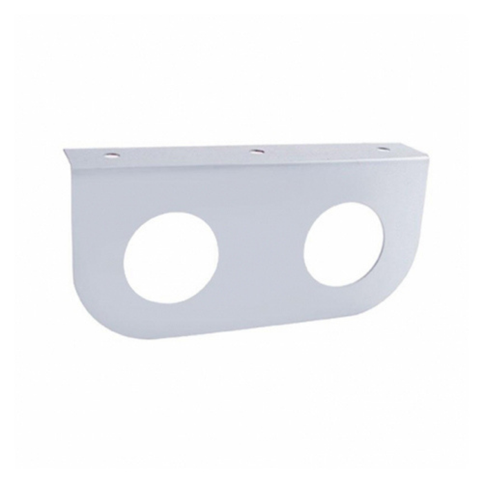 Stainless Light Bracket | Double 2" Light Cutouts | United Pacific