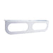 Stainless Light Bracket | Double 6" Oval Light Cutouts | United Pacific