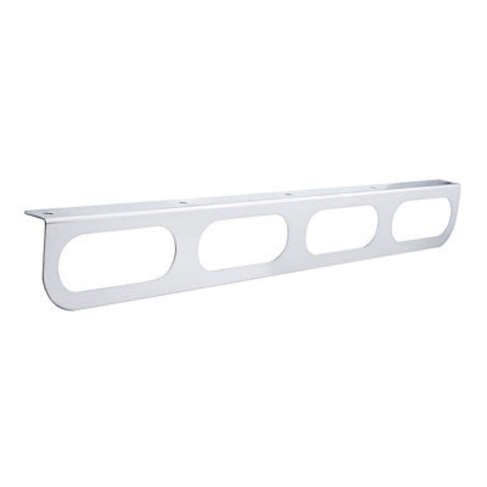 Stainless Light Bracket | Quad 6" Oval Light Cutouts | United Pacific