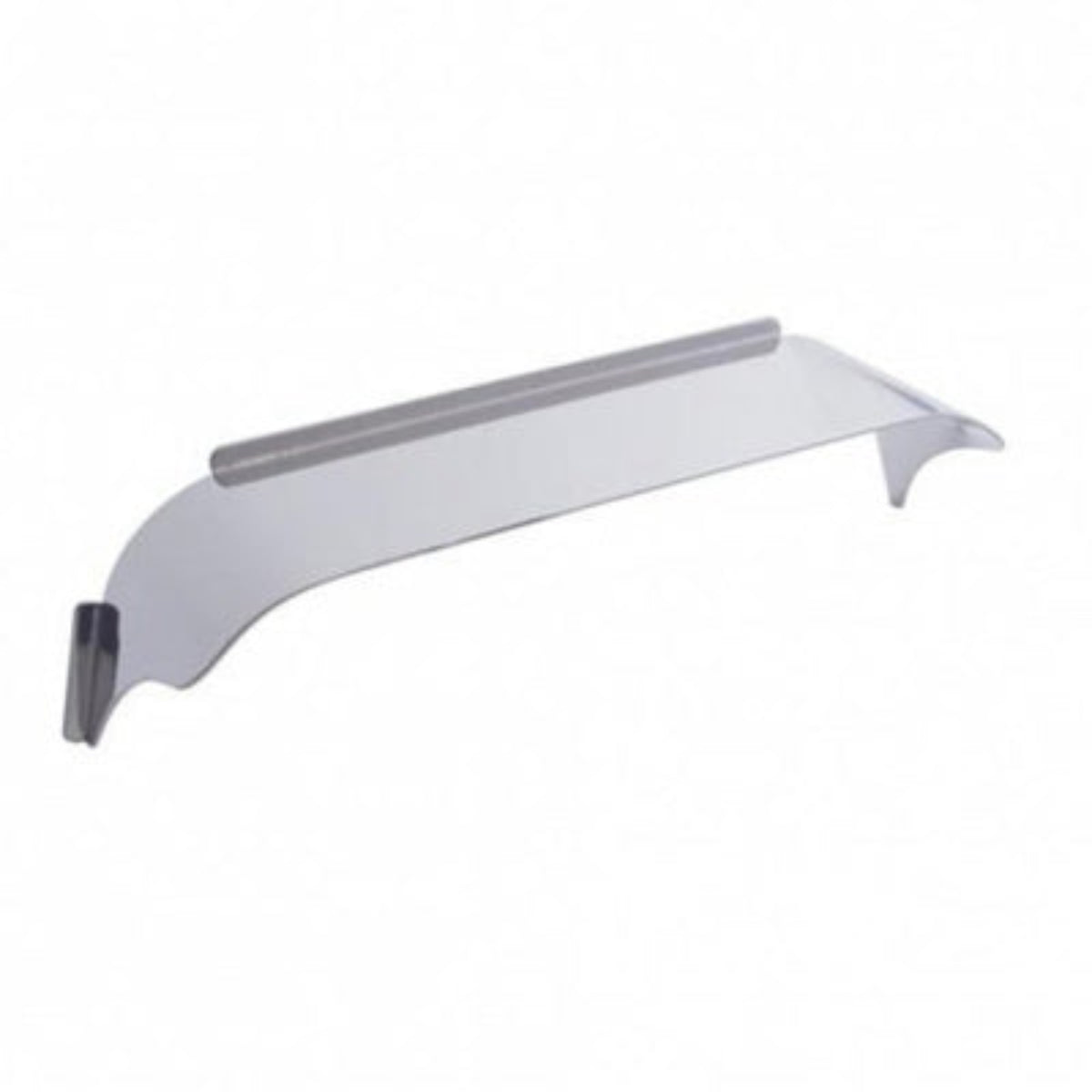 Stainless Steel Rectangular Headlight Visor | 5″ × 7″ Headlight Fit | United Pacific