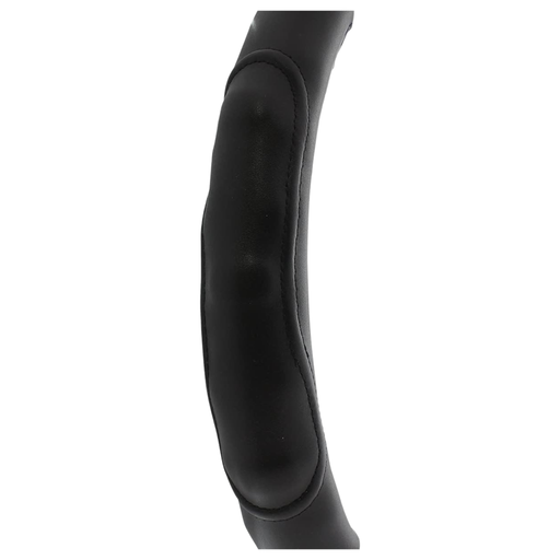 18 Inch Carbon Fiber Pattern Steering Wheel Cover | Black Stitching | Engineered Leather | United Pacific