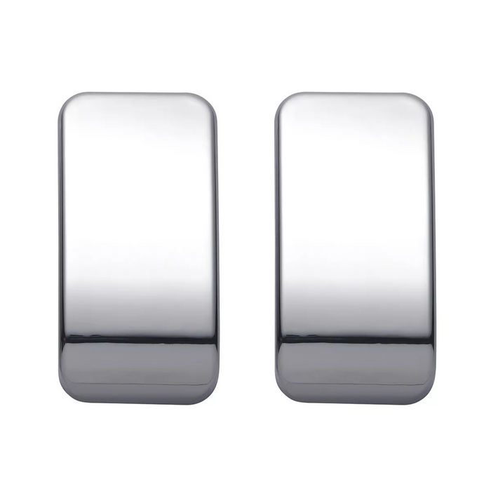 Chrome Plastic Blank Switch Covers | Kenworth T680 T880 W990 | Chrome | United Pacific