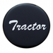 Tractor Glossy Air Valve Knob Sticker | Black | United Pacific