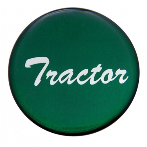 Tractor Glossy Air Valve Knob Sticker | Green | United Pacific