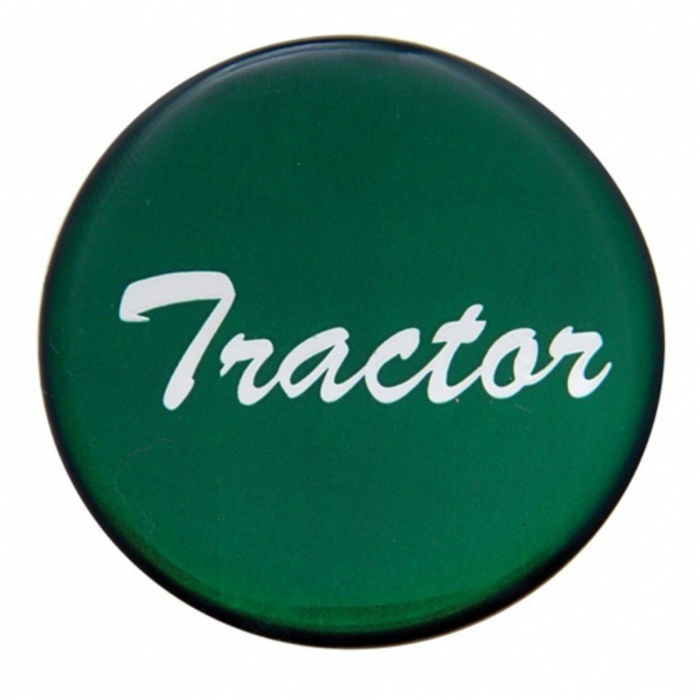Tractor Glossy Air Valve Knob Sticker | Green | United Pacific