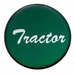 Tractor Glossy Air Valve Knob Sticker | Green | United Pacific